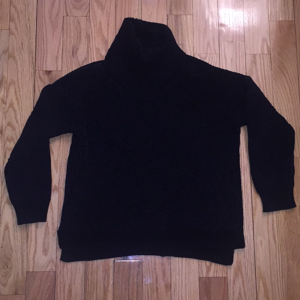 Cozy Oversized Chenille Turtleneck